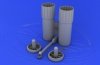 Eduard 632011 F-4 exhaust nozzles USN late 1/32 (Tamiya)